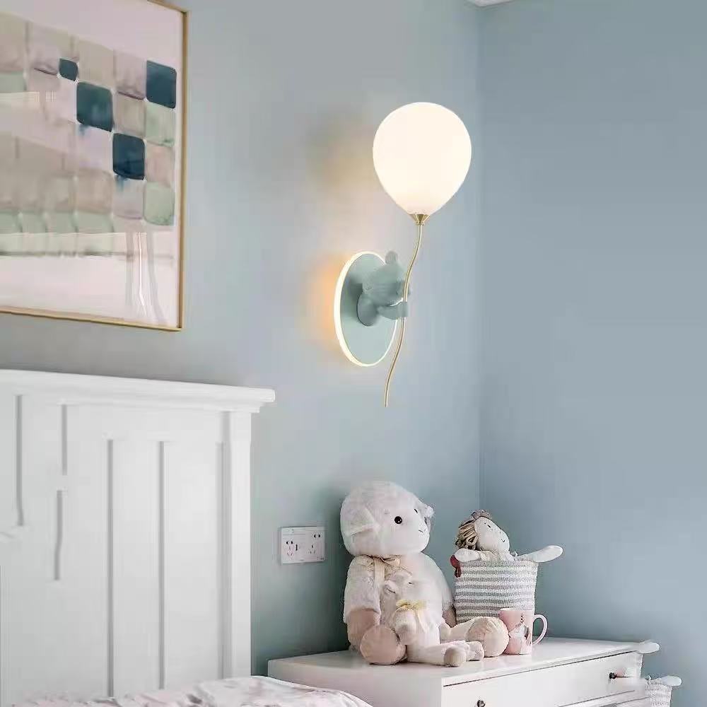 Led Balloon Light - Italiaanse cartoon wandlampen warme schattige ballonbeer