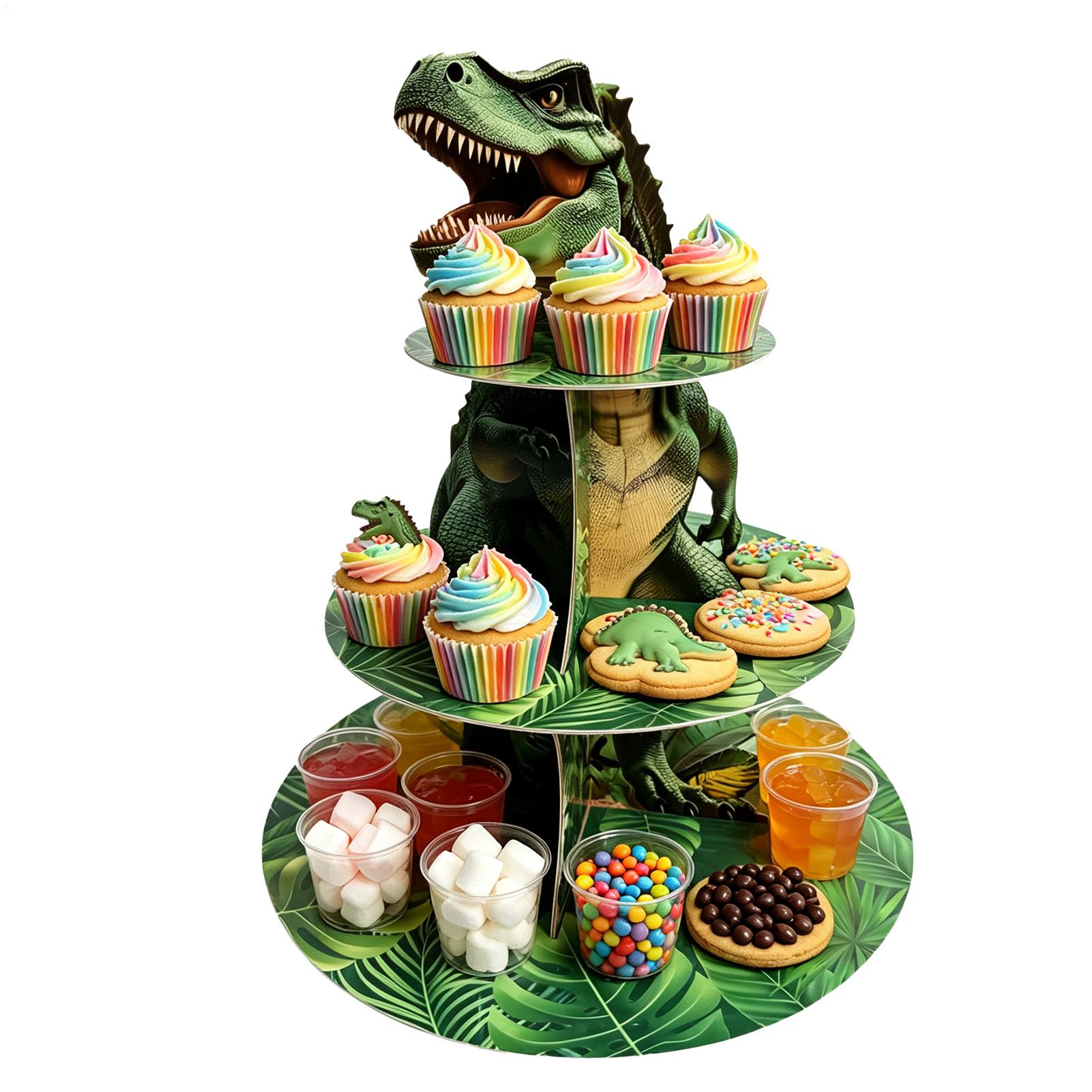 Cupcake Stand 3 Laags Dinosaur - Cupcake Stand Tier recensie en prijs