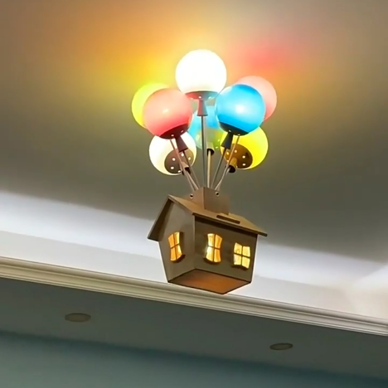 Moderne cartoon ballon plafond - Led Balloon Light recensie en prijs