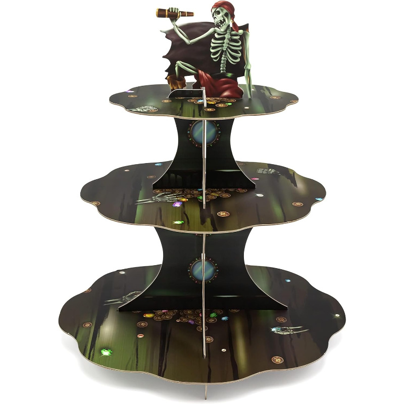 Schedel Piraat Cupcake Stand T - Cupcake Stand Tier recensie en prijs