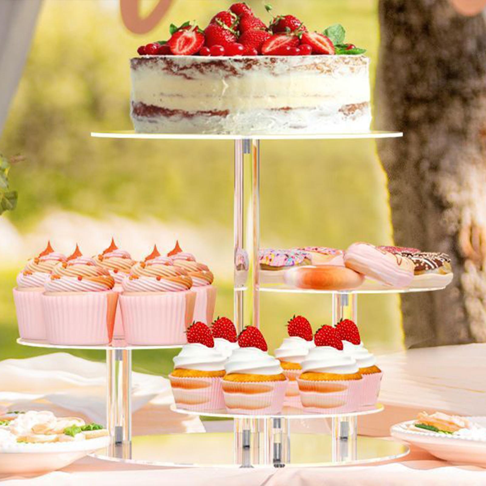 Cupcake Houder Stand Acryl 4-T - Cupcake Stand Tier recensie en prijs