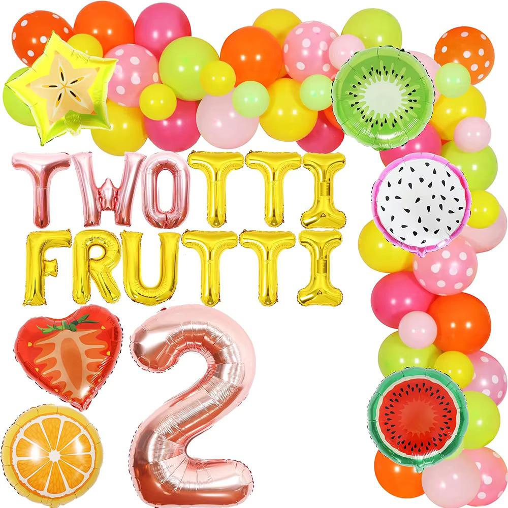 Twotti Frutti meisjes verjaard - Balloon Arch Kit recensie en prijs