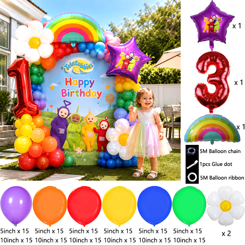 Teletubbies Ballonnenboog Kit  - Balloon Arch Kit recensie en prijs