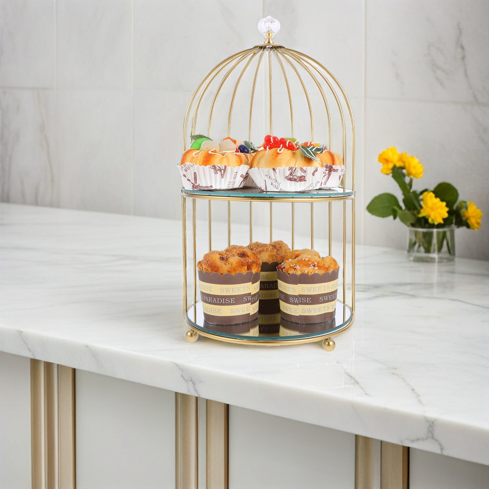 Vogelkooi Multi-Tier Dessertst - Cupcake Stand Tier recensie en prijs