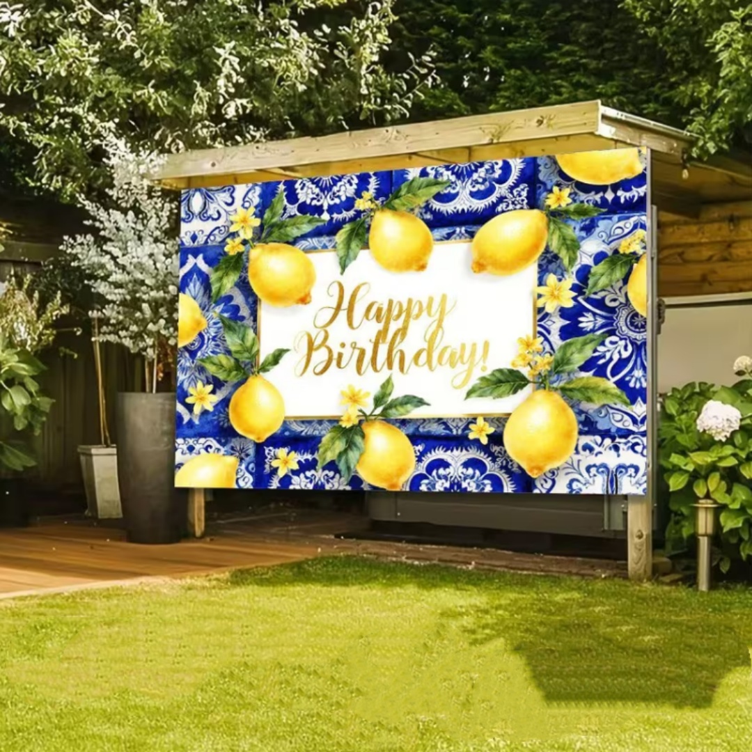 Citroen Verjaardagsfeestje Dec - Dessert Table Backdrop recensie en prijs