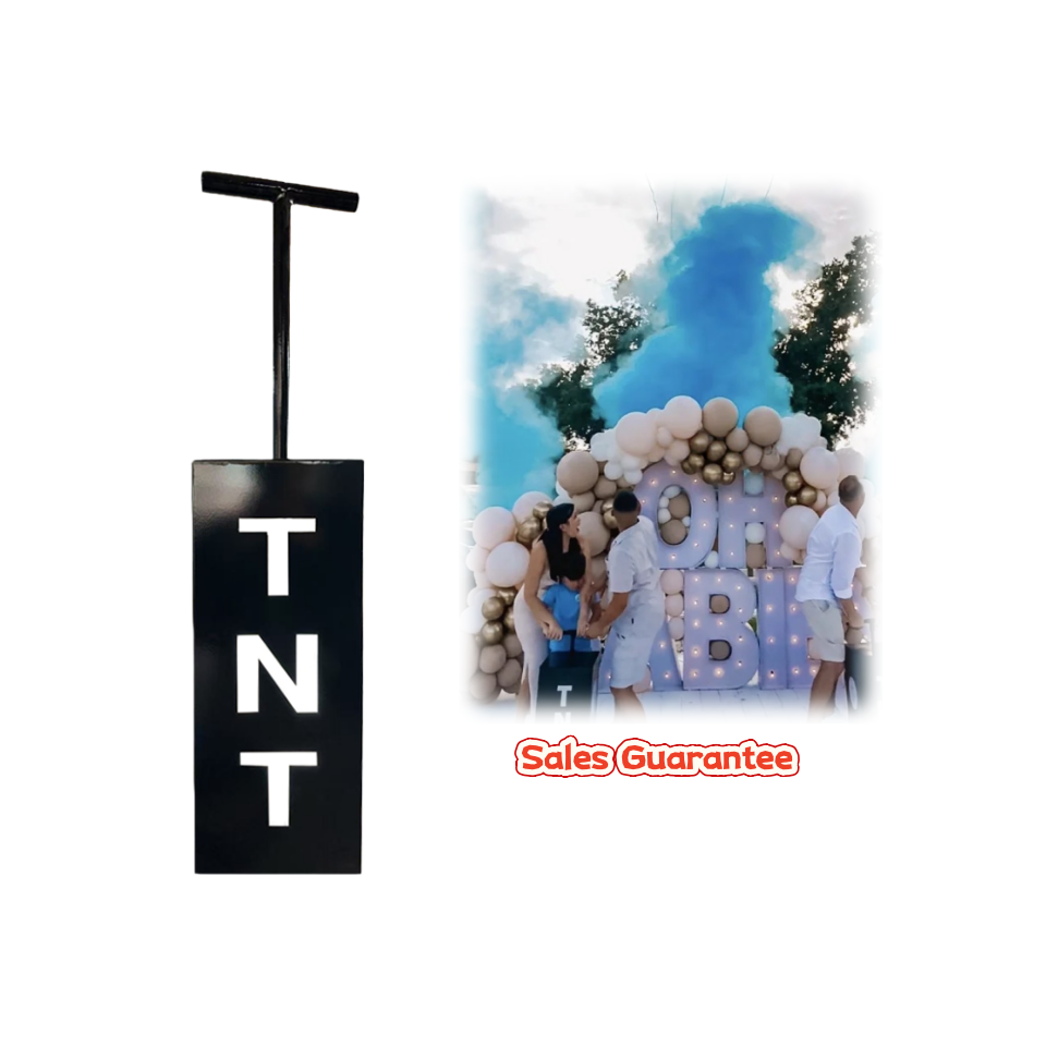 TNT Control Cannon Gender Reve - Confetti Cannon Tube recensie en prijs